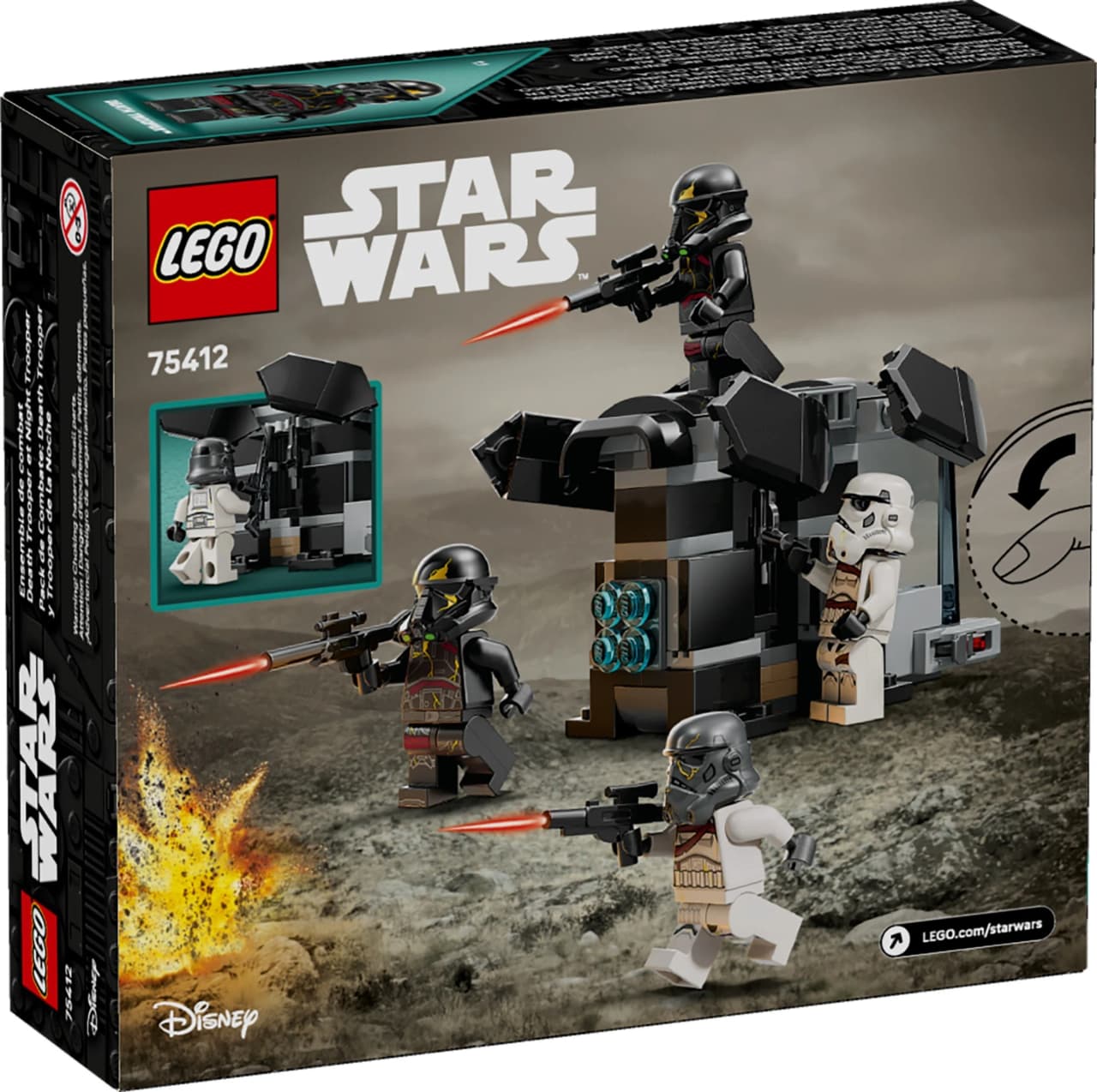Darmowy Death Trooper w magazynie LEGO Star Wars, zestaw 75412 zniknie w 2026 roku
