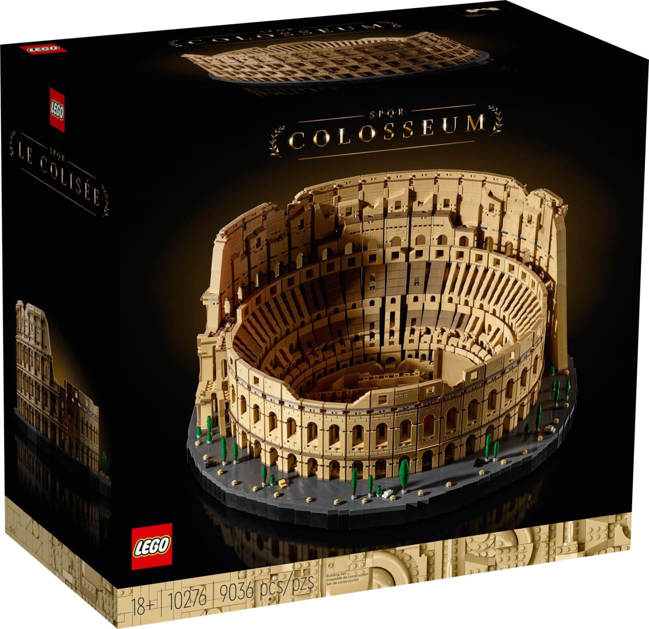 Klocki Koloseum Dla Dorosłych lego 3d kalendarz