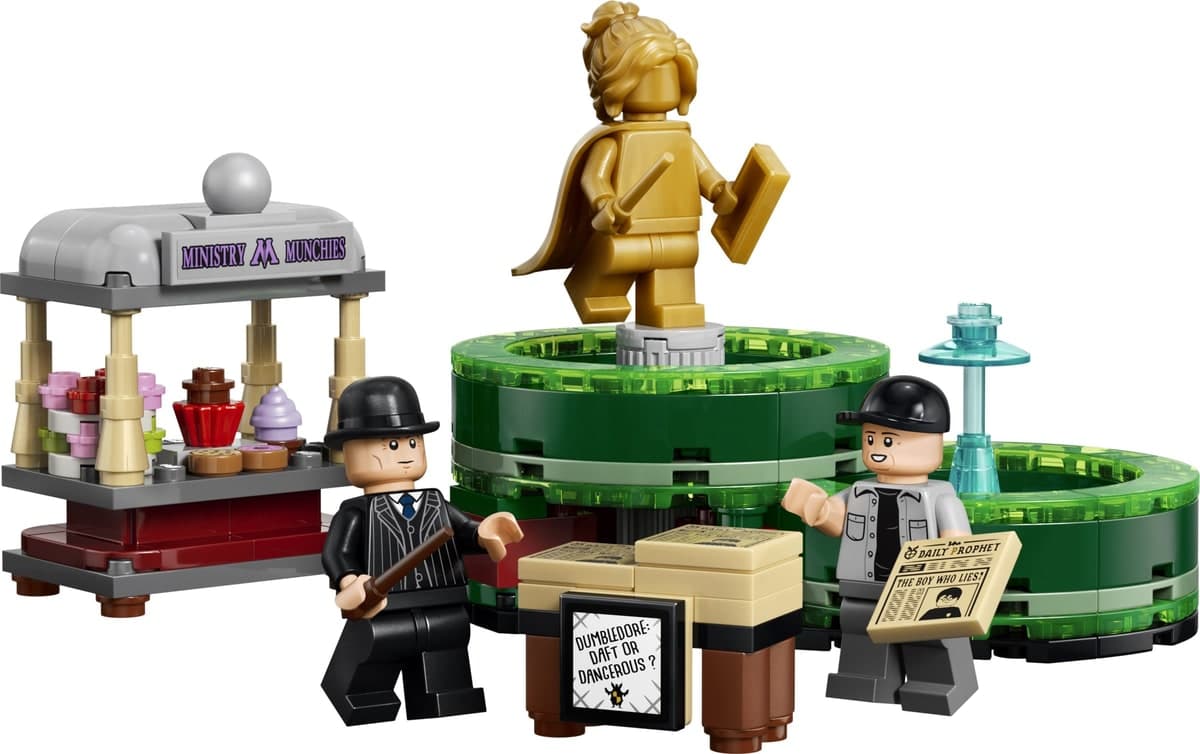 LEGO Harry Potter 40901: przeciek zestawu Ministry Munchies i Daily Prophet Stands
