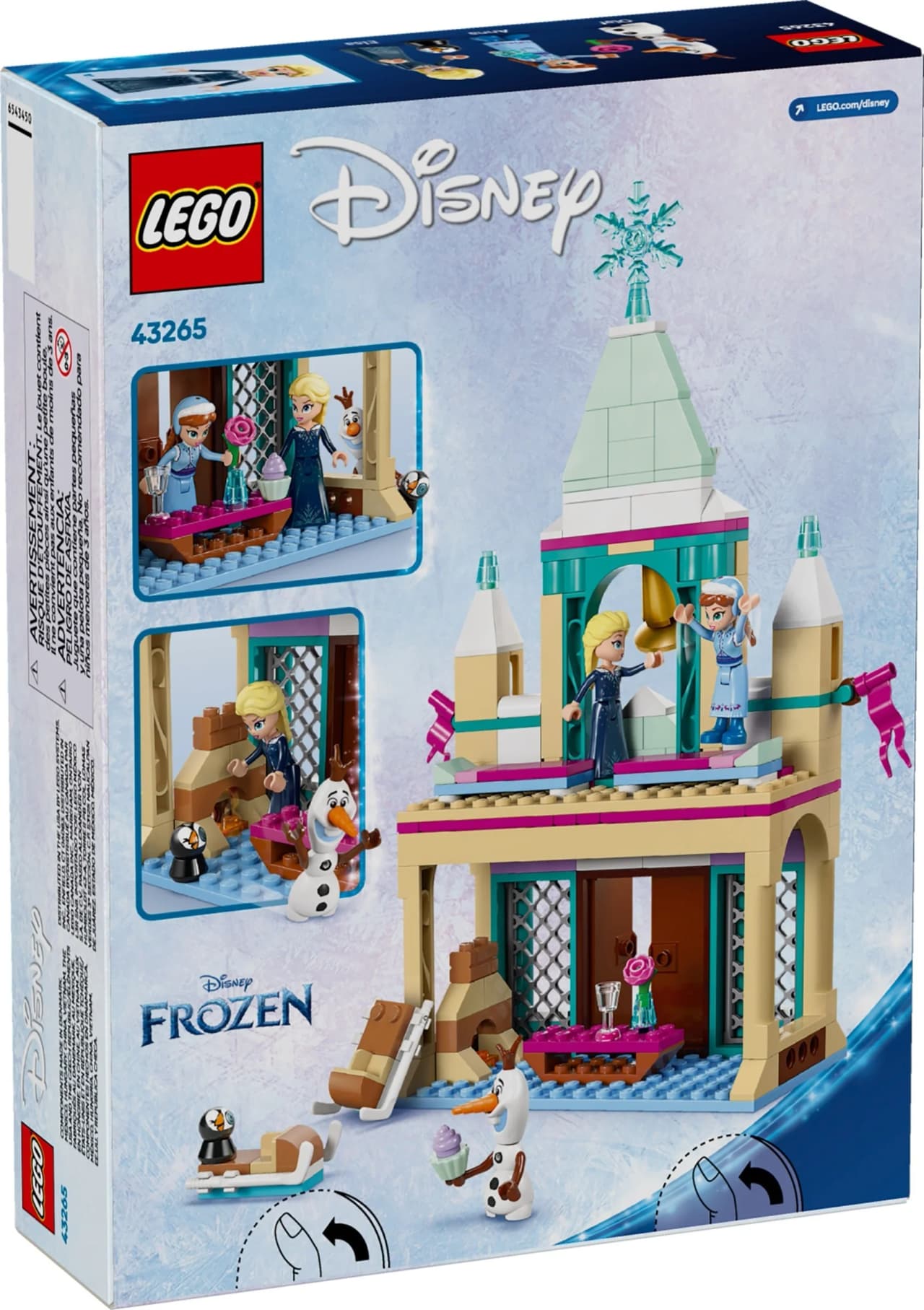 LEGO Disney 43265 Zamek w Arendelle trafia na listę wycofań