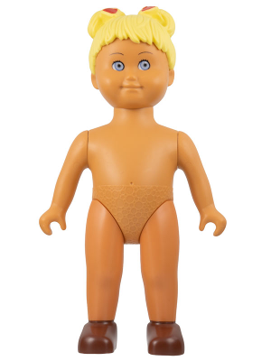 Duplo Figure Doll, Anna Large, Reddish Brown Shoes, without Clothes (6078085)