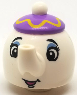 Duplo Figure, Disney Princess, Mrs. Potts (Duplo Utensil Teapot) (6212894)