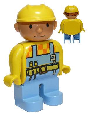 Duplo Figure, Male, Bob the Builder (4157101)