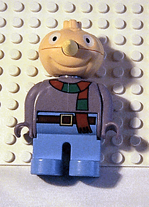 Duplo Figure, Male, Naughty Spud (Bob the Builder) (4167846)