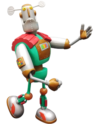 Duplo Figure Little Robots, Sporty with Fingers (4199814)