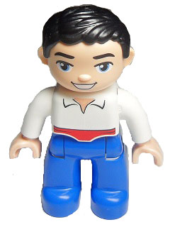 Duplo Figure Lego Ville, Disney Princess, Prince Eric