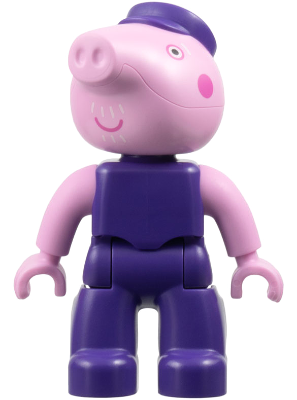 Duplo Figure Lego Ville, Grandpa Pig (6474555)