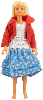 Scala Doll (Emma with Clothes, Dress Blue)