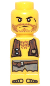 Microfigure Pirate Plank Pirate Yellow (4585640)
