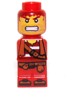 Microfigure Pirate Plank Pirate Red (4585531)