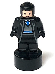 Ravenclaw Student Statuette / Trophy #1, Black Hair, Light Nougat Face