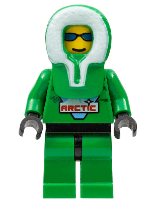 Arctic - Green, Green Hood