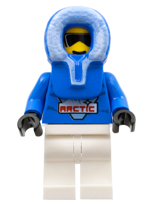 Arctic - Blue, Blue Hood, White Legs