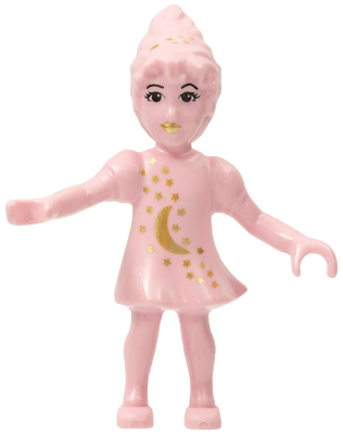 Belville Fairy (Millimy) - Pink with Moon Pattern (4129899)