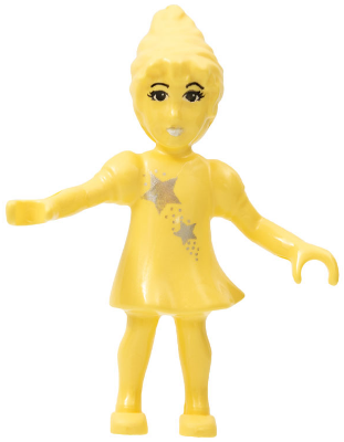Belville Fairy (Millimy) - Light Yellow with Stars Pattern (4119533)