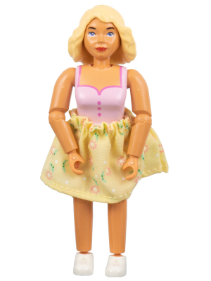 Belville Female - Pink Swimsuit, Light Yellow Hair, Skirt