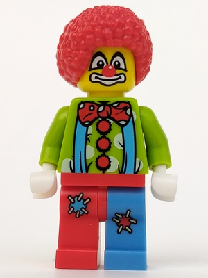 Circus Clown, Series 1 (Minifigure Only without Stand and Accessories)