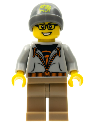 Street Skater, Series 4 (Minifigure Only without Stand and Accessories)