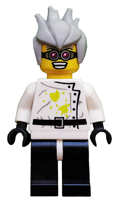 Crazy Scientist, Series 4 (Minifigure Only without Stand and Accessories)