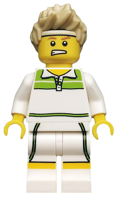 Tennis Ace, Series 7 (Minifigure Only without Stand and Accessories)