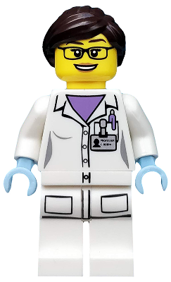 Scientist, Series 11 (Minifigure Only without Stand and Accessories)
