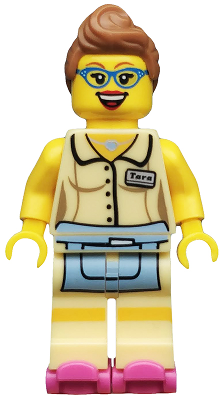 Diner Waitress, Series 11 (Minifigure Only without Stand and Accessories)