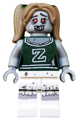 Zombie Cheerleader, Series 14 (Minifigure Only without Stand and Accessories)