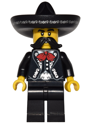Mariachi, Series 16 (Minifigure Only without Stand and Accessories)