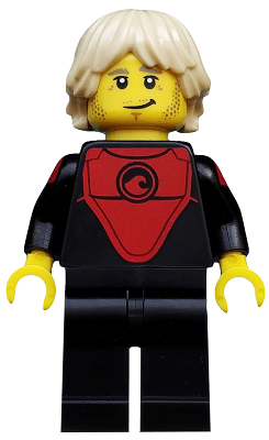 Pro Surfer, Series 17 (Minifigure Only without Stand and Accessories)