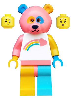 Bear Costume Guy, Series 19 (Minifigure Only without Stand and Accessories)