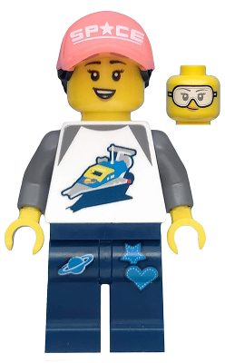 Space Fan, Series 20 (Minifigure Only without Stand and Accessories)