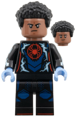 Miles Morales / Spider-Man, Spider-Man Across the Spider-Verse (Minifigure Only without Stand and Accessories)