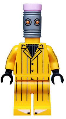 Eraser, The LEGO Batman Movie, Series 1 (Minifigure Only without Stand and Accessories)