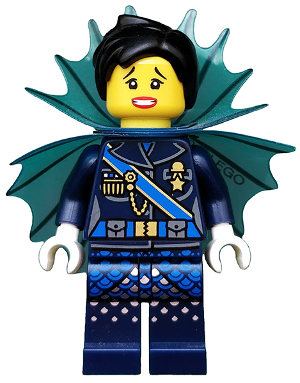 Shark Army General #1, The LEGO Ninjago Movie (Minifigure Only without Stand and Accessories)