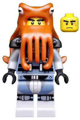 Shark Army Octopus, The LEGO Ninjago Movie (Minifigure Only without Stand and Accessories)