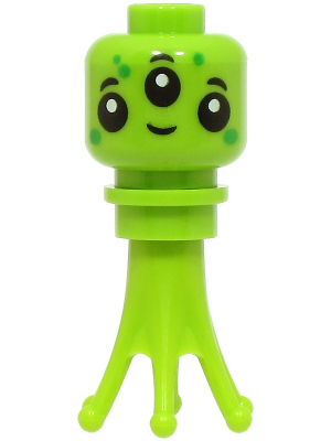Alien - Minifigure Head, Tentacles