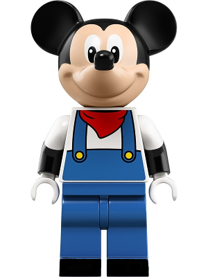 Mickey Mouse - Blue Overalls, Red Bandana