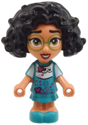Mirabel Madrigal - Micro Doll, Bright Green Glasses, Open Eyes
