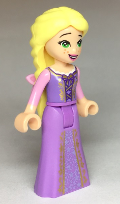 Rapunzel - Mini Doll, Bright Pink Flower