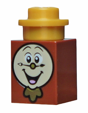Cogsworth - 1 x 1 Brick with Plate, Round 1 x 1