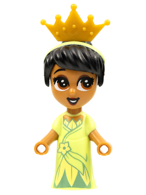 Tiana - Micro Doll, Pearl Gold Tiara