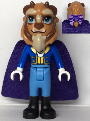 Beast / Prince Adam - Mini Doll, Medium Blue Trousers, Bow