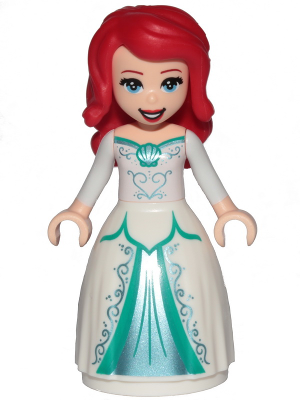 Ariel, Human (Light Nougat) - White Dress