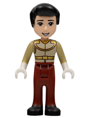 Prince Charming - Mini Doll, Tan Shirt, Black Mouth