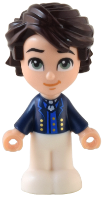 Prince Eric - Micro Doll, Dark Blue Suit Jacket, White Pants