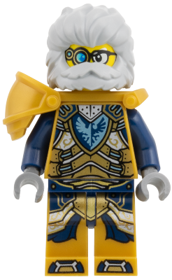 Mr. Oz - Pearl Gold Suit and Armor, Dark Blue Arms