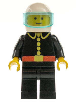 Fire - Classic, White Helmet, Trans-Light Blue Visor