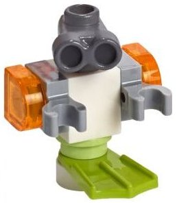 Friends Zobo the Robot - Lime Flipper