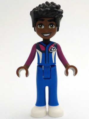 Friends Zac - Blue Ski Suit / Jacket, Trousers, White Shoes