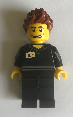 Store Employee (100 LEGO Stores - North America Back Printing)